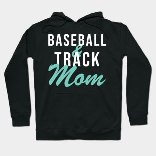 Baseball and Track Mom Baseball Mom Hoodie